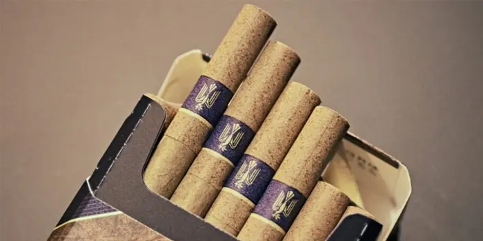 ピースリトルシガーは巻紙にタバコ葉を使用