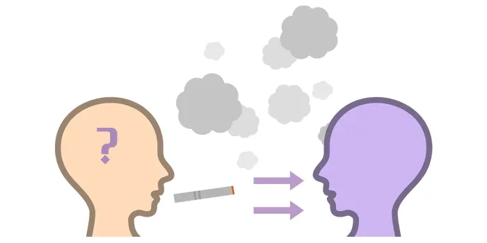 タバコの煙を人の顔にかける意味や心理