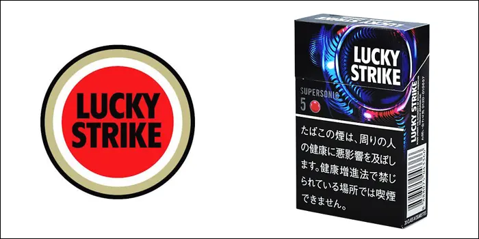 メンソールタバコランキングの銘柄画像ラッキーストライク・ブラック・シリーズ・スーパーソニック・5