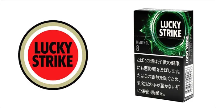 メンソールタバコランキングの銘柄画像ラッキーストライク・ブラックシリーズ・メンソール・8