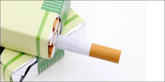 メンソールの紙巻きタバコのイメージ画像1