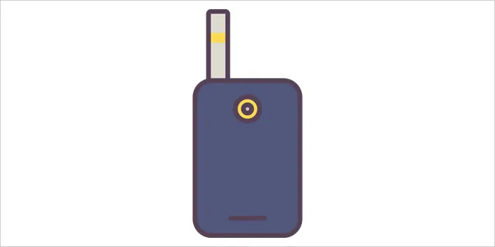 加熱式タバコのイラスト