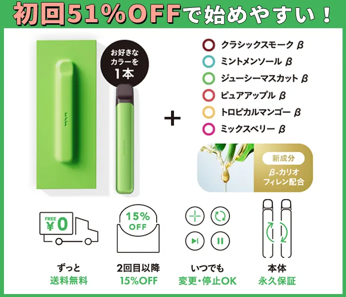 51％OFFで始めやすい