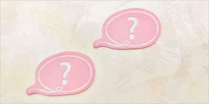 吹き出しと疑問符