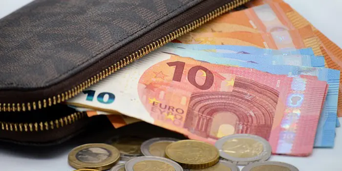 財布からはみ出たお金