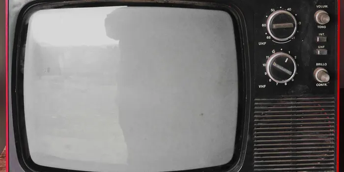昔のテレビの写真