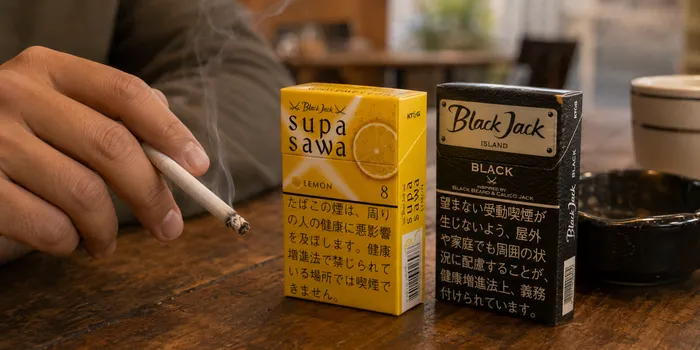ブラックジャックの喫煙イメージ