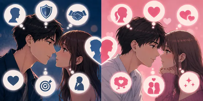 シガーキスをする男女別の心理