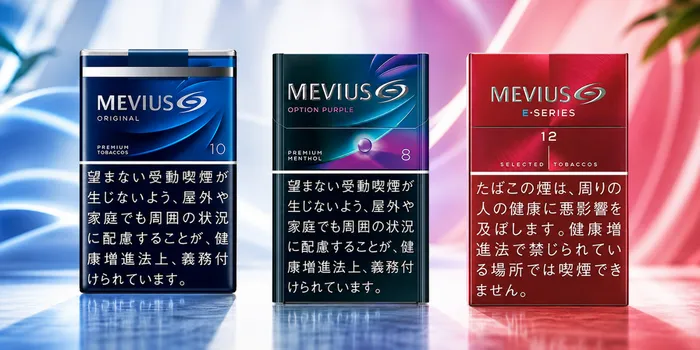 メビウスのパッケージ3種類