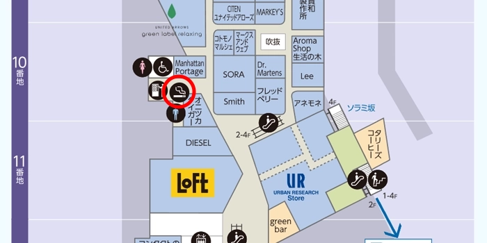 3Fのイーストヤード10番地