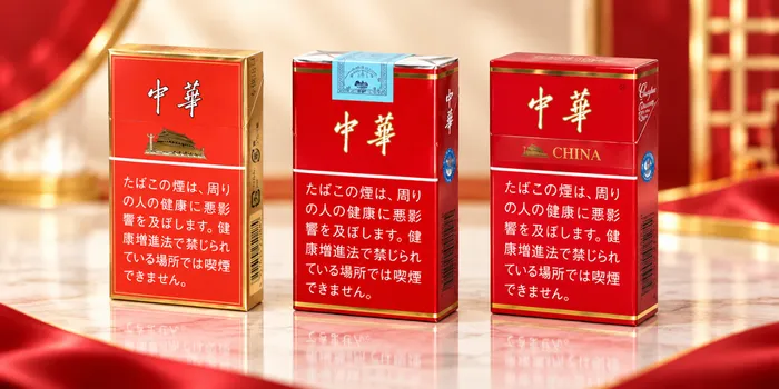 中華のタバコ3種類