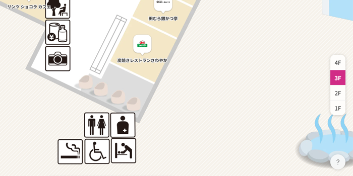 ヒルサイドのハイストリート突き当り