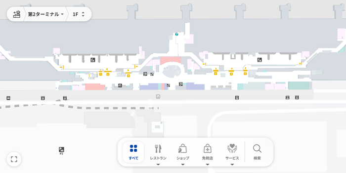 【第2ターミナル】羽田空港の喫煙所
