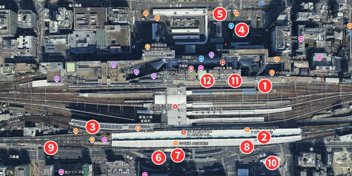 【最新】京都駅周辺の喫煙所