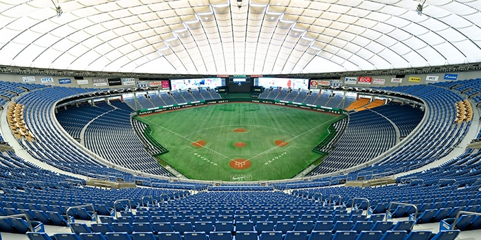 東京ドーム内の喫煙所はすべて廃止された
