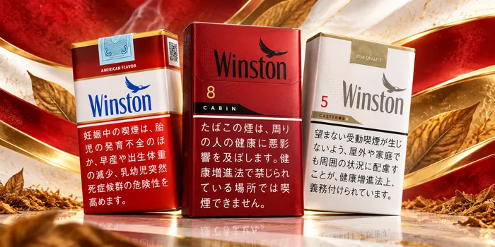 ウィンストンのパッケージ3種類