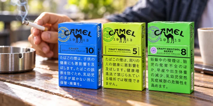 キャメルクラフトの喫煙イメージ
