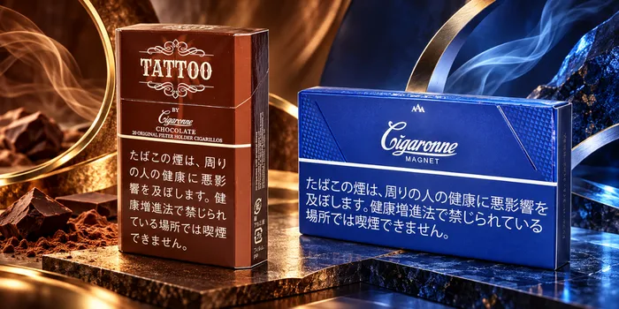 シガローネのパッケージ2種類