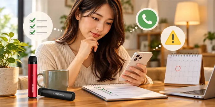 ドクターチルの注意点