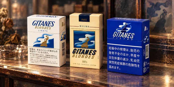 ジタンのパッケージ3種類