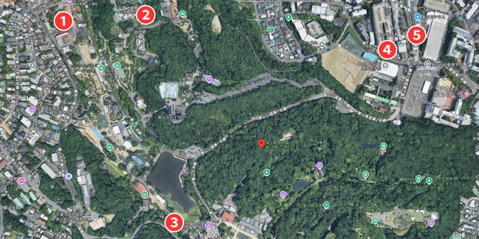 【最新】東山動植物園、園内・周辺の喫煙所