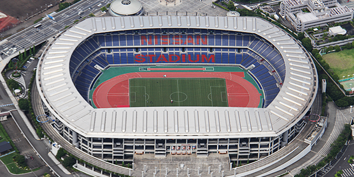 日産スタジアム内の喫煙所はなくなった