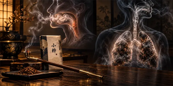 肺喫煙と口腔喫煙